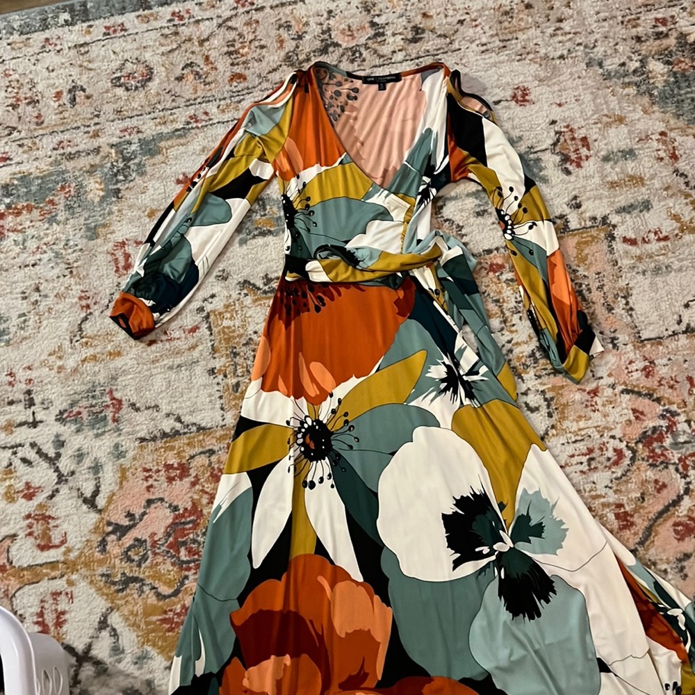 Floral maxi dress